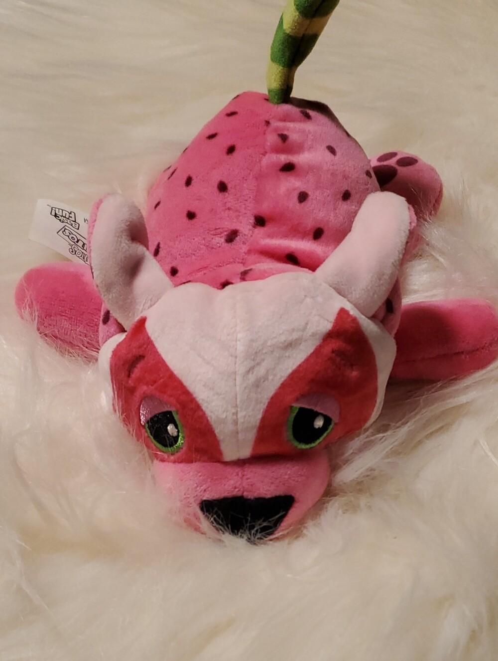 Fruititos Plush Pink Strawberry Themed Scented Stuffed Animal